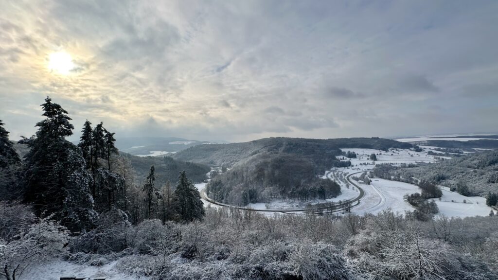 Lautertal im Winter