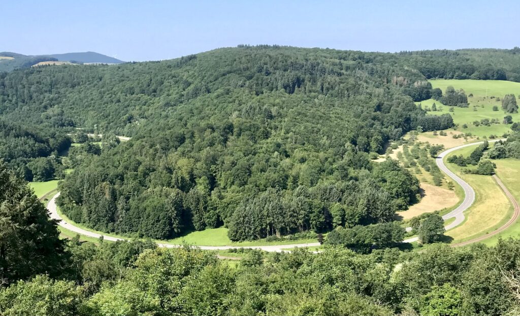 Aussicht der Ferienwohnung bei Lauterecken